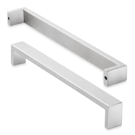 stainless steel outdoor cabinet pulls|stainless steel square cabinet pulls.